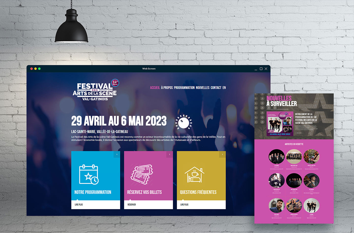 FESTIVAL DES ARTS DE LA SCÈNE