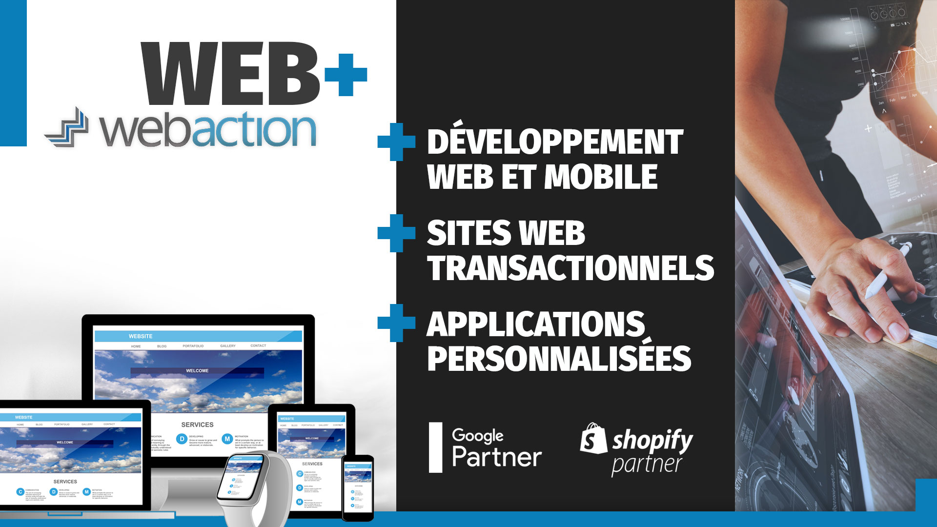 Des solutions Web conçues pour performer