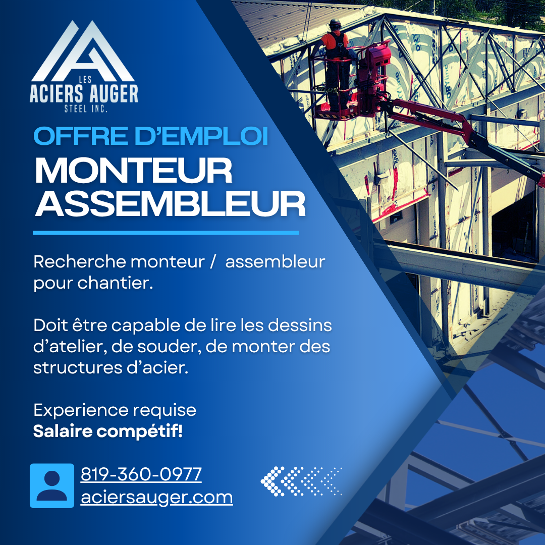 OFFRE DEMPLOI monteur